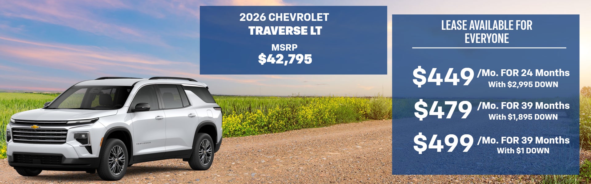 2026 CHEVROLET TRAVERSE